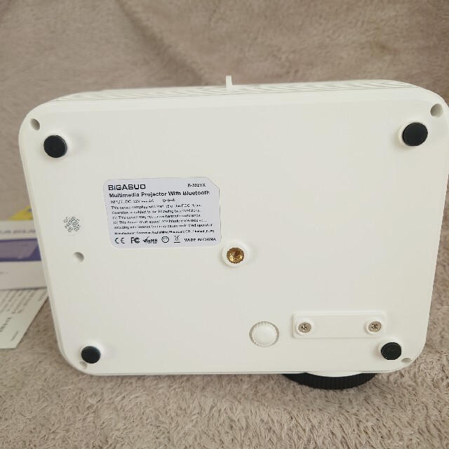BIGASUO プロジェクター 地デジTVチューナー搭載 B-302TX DVDの BIGASUO プロジェクター 地デジTVチューナー搭載 B-302TX DVDの