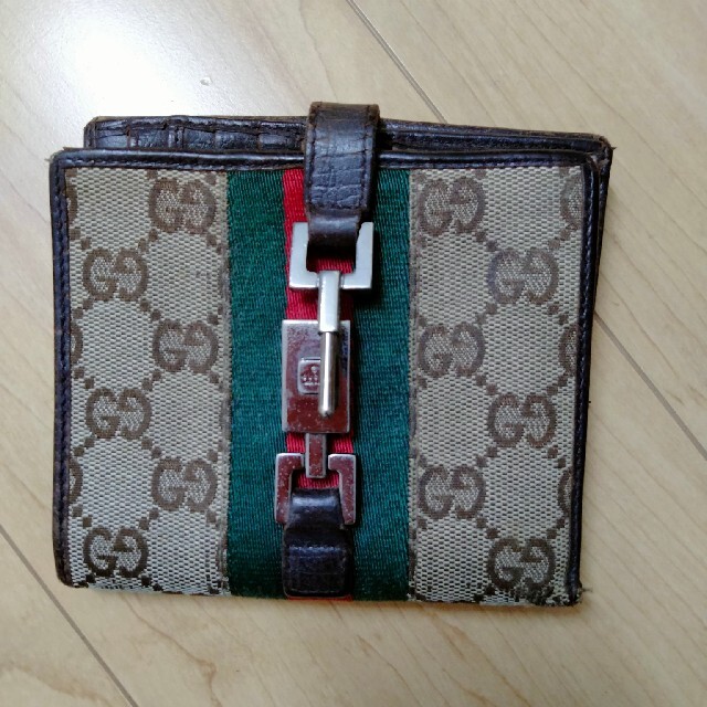 GUCCI 二つ折り 財布 中古の通販 by Ocean&Rusty's shop|ラクマ