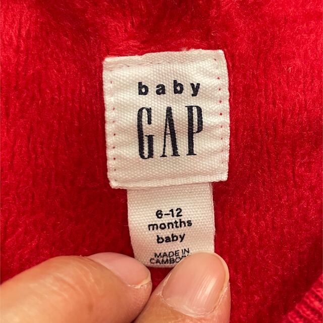 GAP(ギャップ)の【6-12ヶ月】GAP 冬用カバーオール キッズ/ベビー/マタニティのベビー服(~85cm)(カバーオール)の商品写真