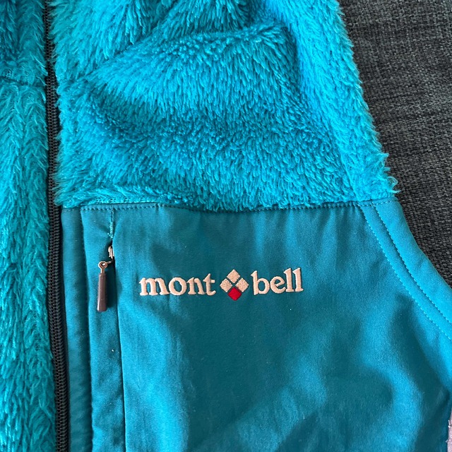 mont bell(モンベル)のmont-bell  フリースベスト　レディースS レディースのトップス(ベスト/ジレ)の商品写真