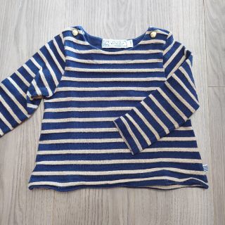 プチバトー(PETIT BATEAU)のプチバトー ボーダートップス(Tシャツ/カットソー)