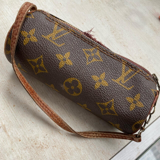 ヴィンテージ　ヴィトン【VUITTON】パピヨン付属ポーチ