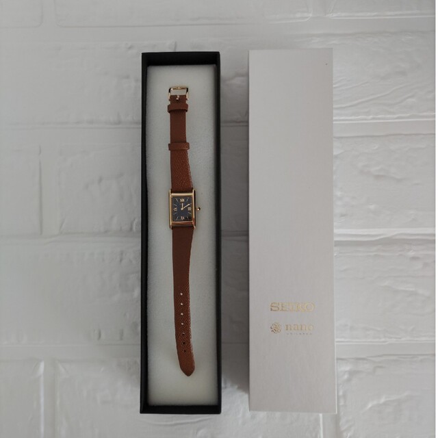 nano・universe(ナノユニバース)のSEIKO　ナノ・ユニバース☆レディース腕時計　ソーラー☆ブラウン レディースのファッション小物(腕時計)の商品写真