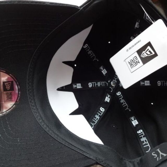 Y's(ワイズ)のNEW ERA 9THIRTY Y's FW22 ブラック メンズの帽子(キャップ)の商品写真