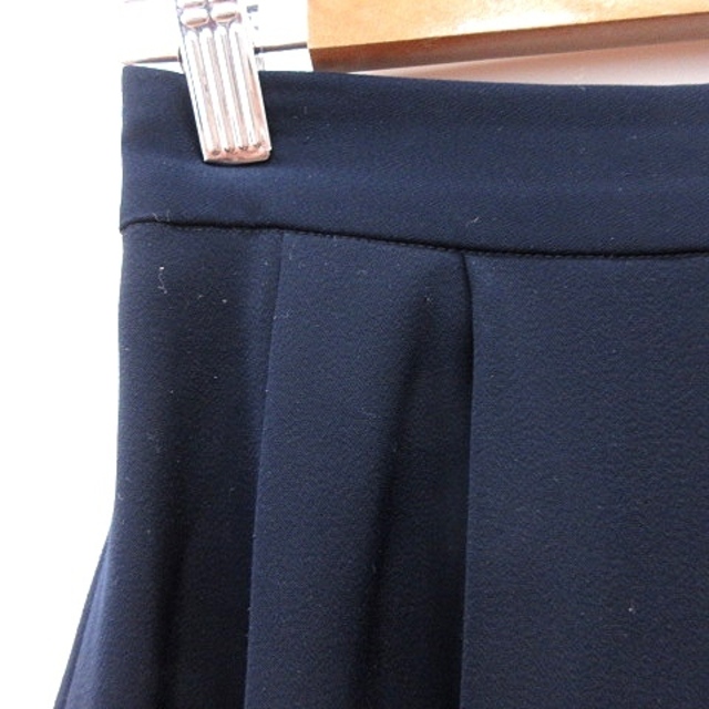 Rope' Picnic(ロペピクニック)のロペピクニック プリーツスカート ひざ丈 38 紺 ネイビー /AU レディースのスカート(ひざ丈スカート)の商品写真