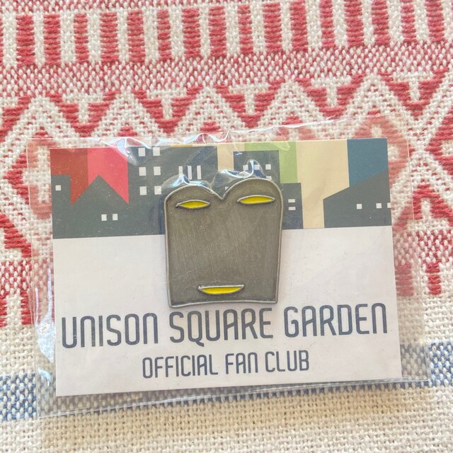 UNISON SQUARE GARDEN(ユニゾンスクエアガーデン)のUNISON SQUARE GARDEN ピンバッジ エンタメ/ホビーのタレントグッズ(ミュージシャン)の商品写真