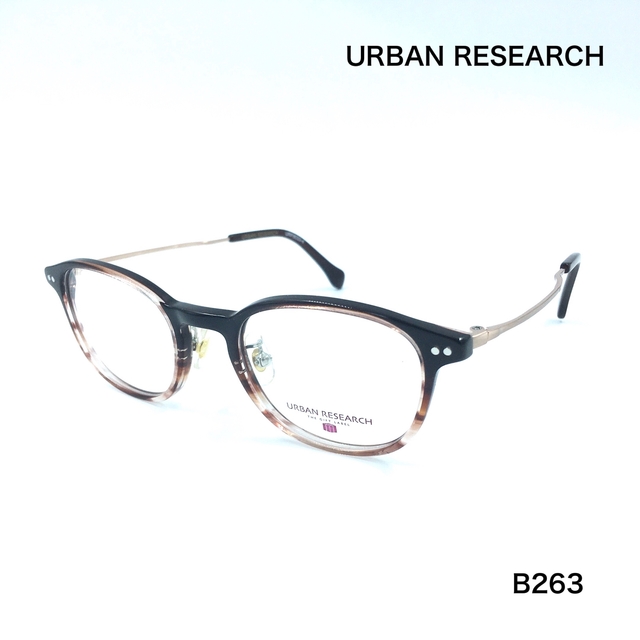 URBAN RESEARCH(アーバンリサーチ)のURBAN RESEARCH アーバンリサーチ　URF-8033-4 メガネ レディースのファッション小物(サングラス/メガネ)の商品写真