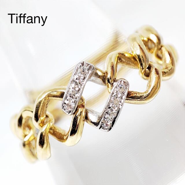 Tiffany & Co. - Tiffany ティファニー ダイヤ チェーン リング ジュウル