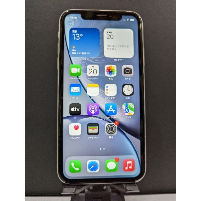 iPhone XR 64G ホワイト　simフリー