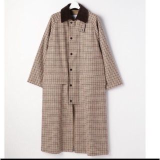 バーブァー(Barbour)のバブアー barbour バーレー burghley ガンクラブチェック(ロングコート)