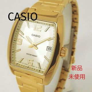 カシオ(CASIO)の新品　未使用　カシオ CASIO スタンダード　クオーツ 日付表示 腕時計(腕時計(アナログ))