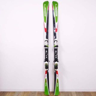 エラン(Elan)のエラン レージング スキー GSX RACE 182 cm ビンディング Elx14 GS板 スキー板 アウトドア 重量実測：3570g（ビンディング含む1本)(板)