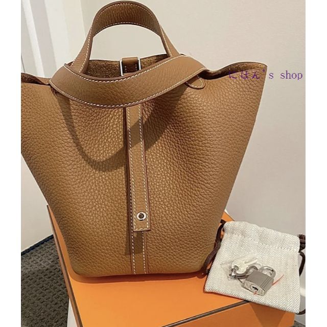 ■憧れの逸品【 HERMES 】ピコタンロック18PM 高級感溢れるノワール】☆HERMES☆ピコタンロック18PM☆バック