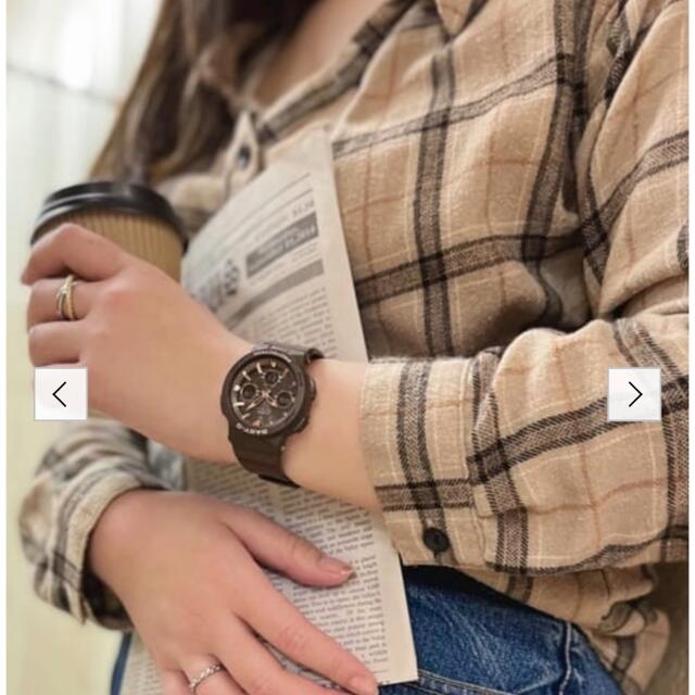 カシオ CASIO 電波ソーラー腕時計 BGA-2510-5AJF
