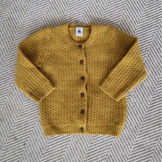 プチバトー(PETIT BATEAU)のプチバトー　カーディガン　24m(カーディガン)