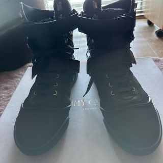 ジミーチュウ(JIMMY CHOO)の新品未使用⭐︎ ジミーチュウ　JIMMY choo メンズ　ハイカットスニーカー(スニーカー)