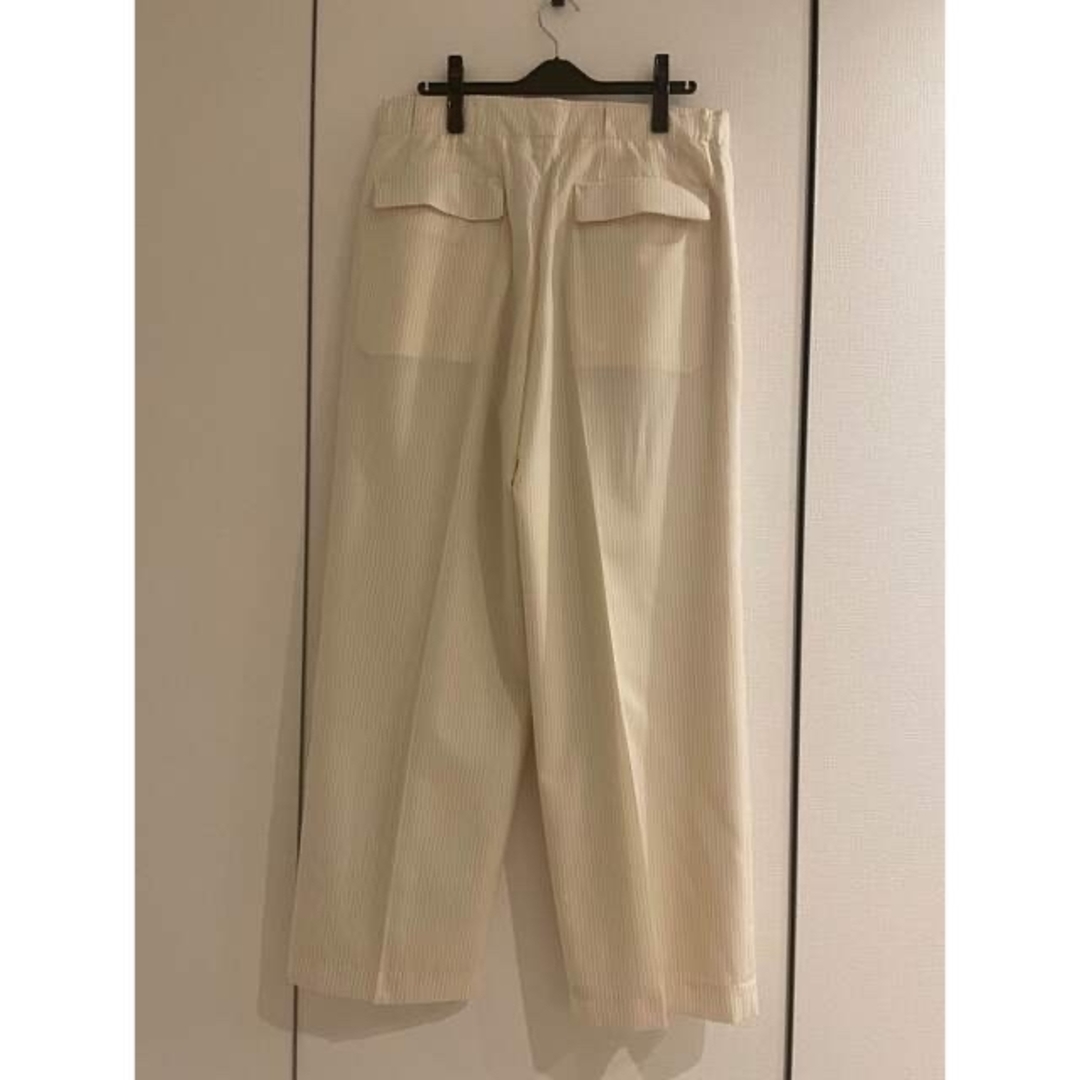 IRENISA 21SS TWO TUCKS WIDE PANTS ベルト付き メンズのパンツ(スラックス)の商品写真