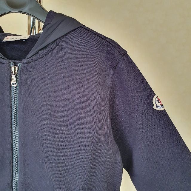 別注商品 MONCLER モンクレール キッズ ブランドロゴ ライン ジップ ...