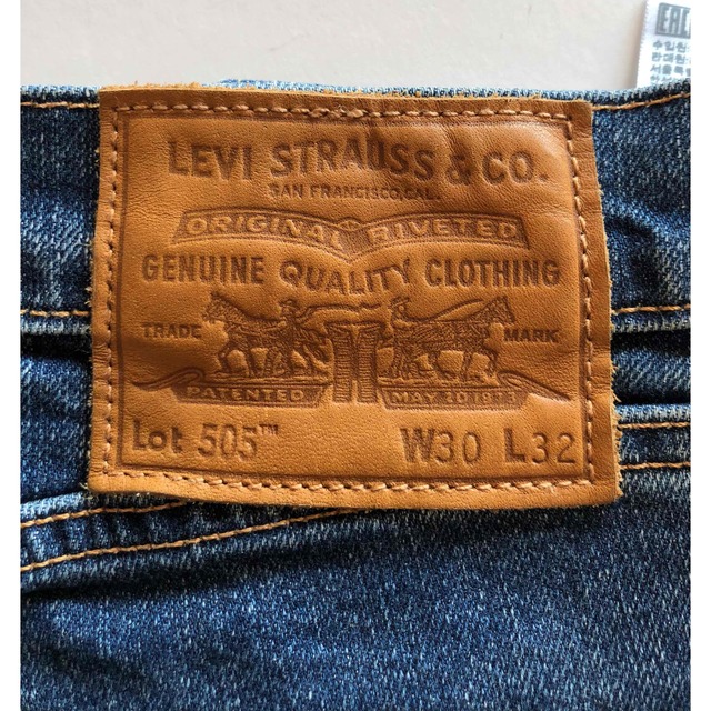 Levi's(リーバイス)の【美品】Levi's505 リーバイス デニム ジーンズ W30L32 メンズのパンツ(デニム/ジーンズ)の商品写真