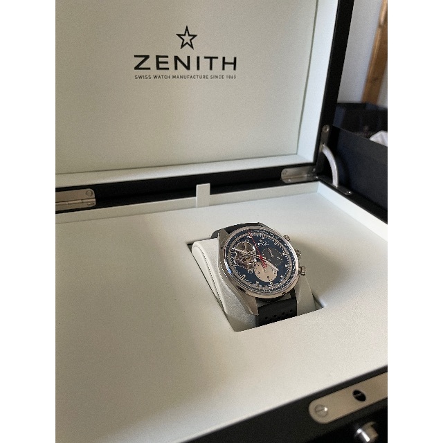 ZENITH(ゼニス)のZENITH/ゼニス　エルプリメロ　クロノマスター　オープン メンズの時計(腕時計(アナログ))の商品写真