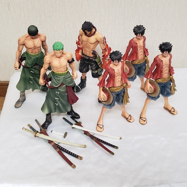 BANPRESTO - ワンピース フィギュア MSP ゾロ ルフィ エース BANPRESTO - ワンピース フィギュア MSP ゾロ ルフィ エース