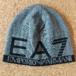 エンポリオアルマーニ(Emporio Armani)のエンポリオアルマーニ ニット帽(ニット帽/ビーニー)