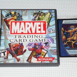 ニンテンドーDS(ニンテンドーDS)のDS★MARVEL TRADING CARD GAME 海外版 カード付(携帯用ゲームソフト)