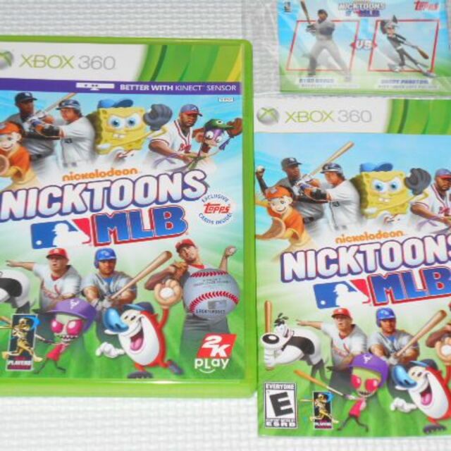 Xbox360 - xbox360★nickelodeon NICKTOONS MLB 海外版