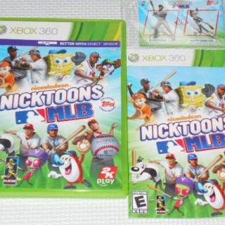 エックスボックス360(Xbox360)のxbox360★nickelodeon NICKTOONS MLB 海外版(家庭用ゲームソフト)