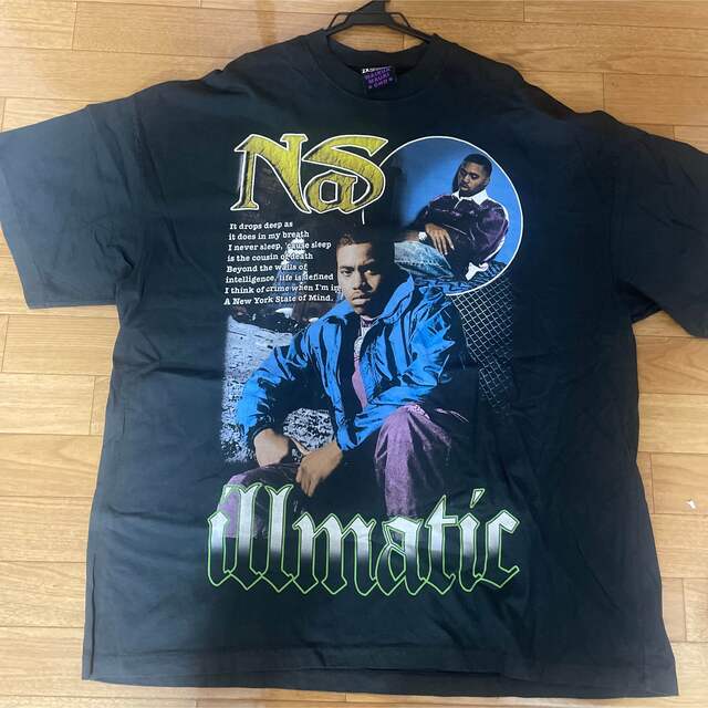 effn clothing NAS vintage black XXL