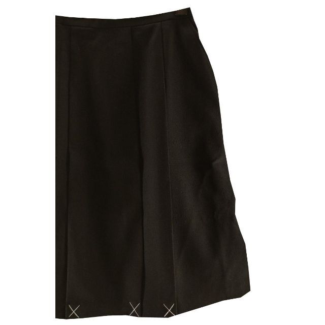 KFC0035◇ 新品 スカート 13ABR73 ブラック レディースのスカート(ひざ丈スカート)の商品写真