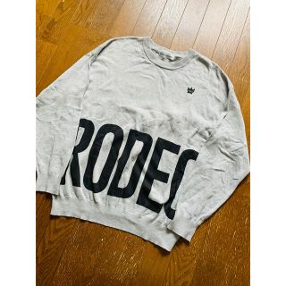 ロデオクラウンズ(RODEO CROWNS)の【ロデオクラウンズ】　薄手　ニット　フリーサイズ(ニット/セーター)