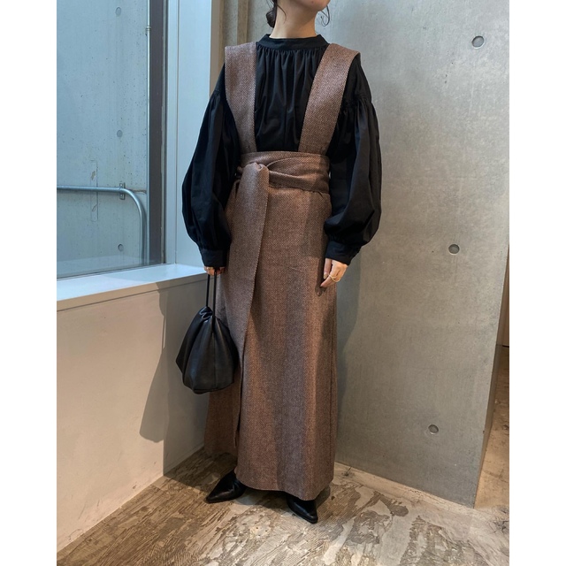 belt set 2way narrow skirt I_am_official