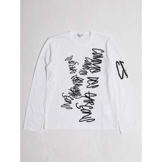 コムデギャルソン(COMME des GARCONS)のCOMME des GARÇONS コムデギャルソン ロゴTシャツ 長袖Tシャツ(Tシャツ/カットソー(七分/長袖))