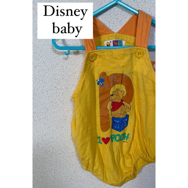 古着ディズニー　ベビー　ロンパース キッズ/ベビー/マタニティのベビー服(~85cm)(ロンパース)の商品写真