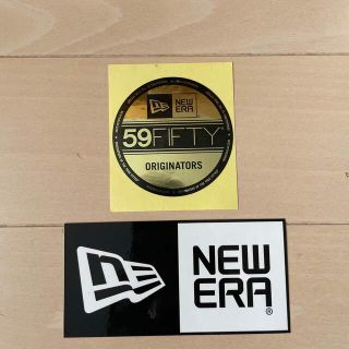 ニューエラー(NEW ERA)のニューエラ/NEW ERA ステッカー　シール　2枚セット(キャップ)