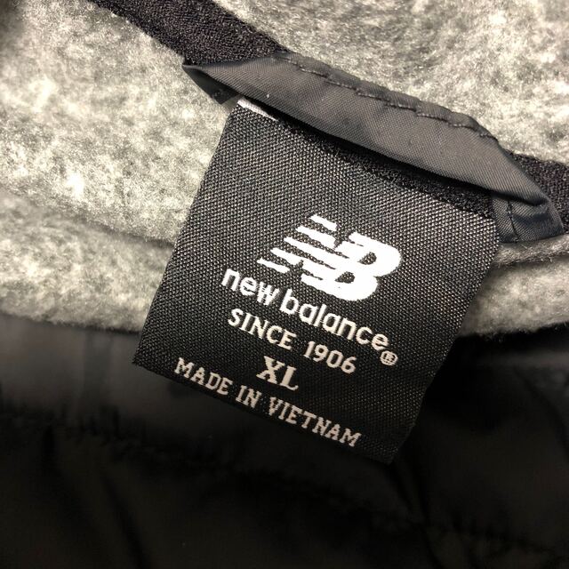 New Balance(ニューバランス)のニューバランス　メンズ　フリース中綿切替フードブルゾン メンズのジャケット/アウター(ブルゾン)の商品写真