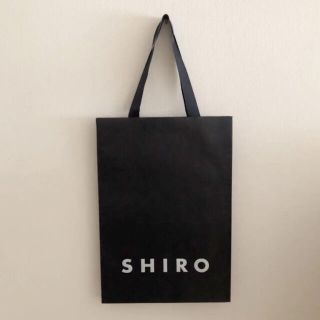 シロ(shiro)のSHIRO ショッパー1枚(ショップ袋)