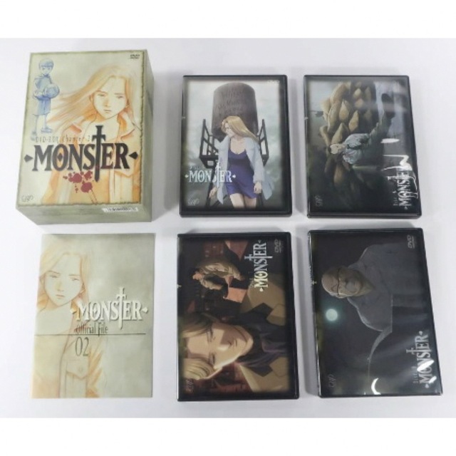 MONSTER DVD-BOX 全20巻 全巻セット 浦沢直樹 モンスター