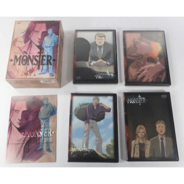 MONSTER DVD-BOX 全20巻 全巻セット 浦沢直樹 モンスター