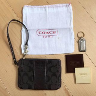 コーチ(COACH)のCOACHのポーチ、キーホルダー、ノベリティミラー(キーケース)