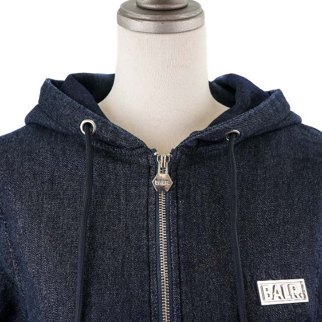 【日本限定！定価4万】BALR. ジップアップパーカ　HOODIE　ブラック M