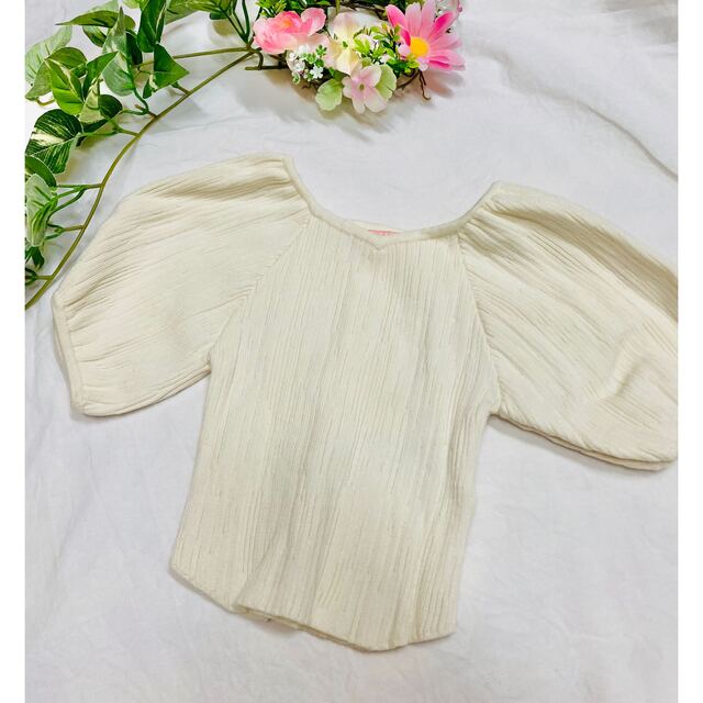 SNIDEL(スナイデル)のスナイデル　ニット　セーター　100 キッズ/ベビー/マタニティのキッズ服女の子用(90cm~)(ニット)の商品写真