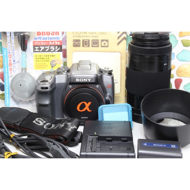 新作2023 ❤️◇SONY α350◇ ☆一眼レフはSONY! ☆扱いやすくて本当に
