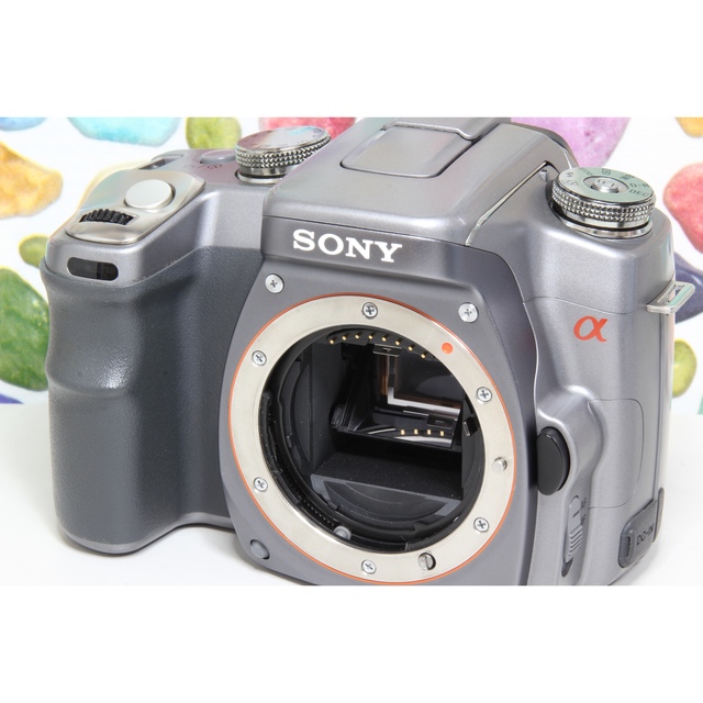 ❤️◇SONY α100 ☆大人気グレーボディ ☆望遠キット ☆迷ったらSONY