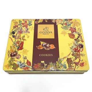 ゴディバ(GODIVA)のGODIVA   ゴディバ　オータムコレクション　クッキー缶　空缶　缶のみ(小物入れ)