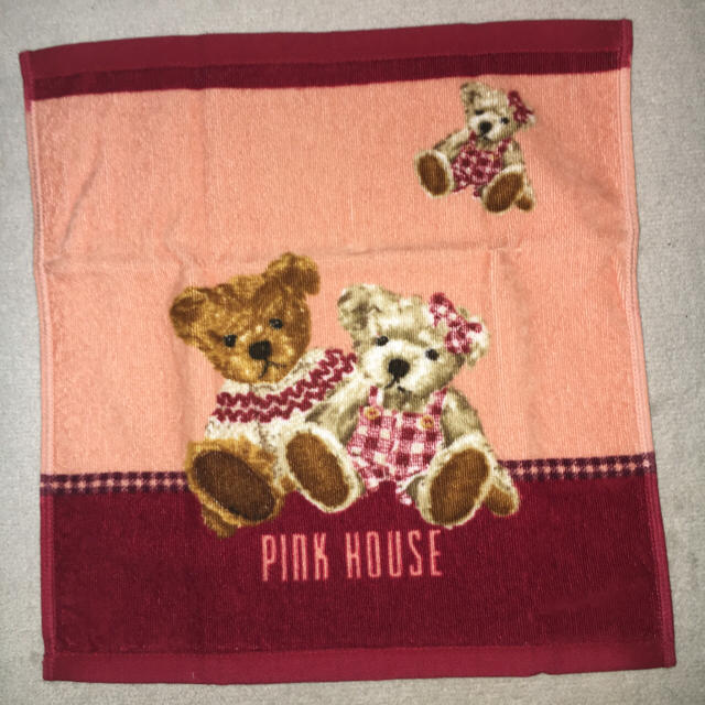 PINK HOUSE(ピンクハウス)のピンクハウスのハンドタオル インテリア/住まい/日用品の日用品/生活雑貨/旅行(タオル/バス用品)の商品写真