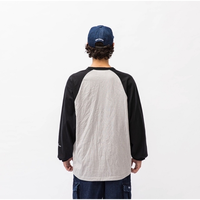 W)taps - WTAPS 2022FW IAN RAGLAN GRAY BLACK XLの通販 by でぶちゃん