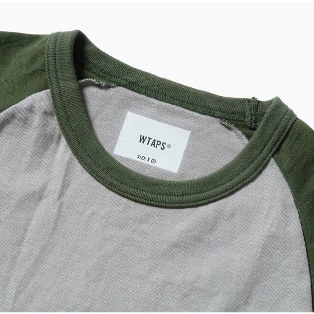 W)taps - WTAPS 2022FW IAN RAGLAN GRAY BLACK XLの通販 by でぶちゃん