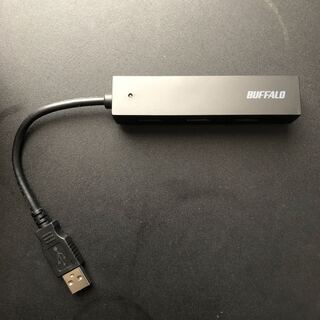 バッファロー(Buffalo)の【mi★様専用】USBハブ　4ポート　BUFFALO(PC周辺機器)